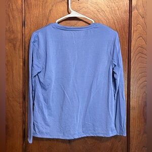 Cozy blue pajama shirt from wonder nation.